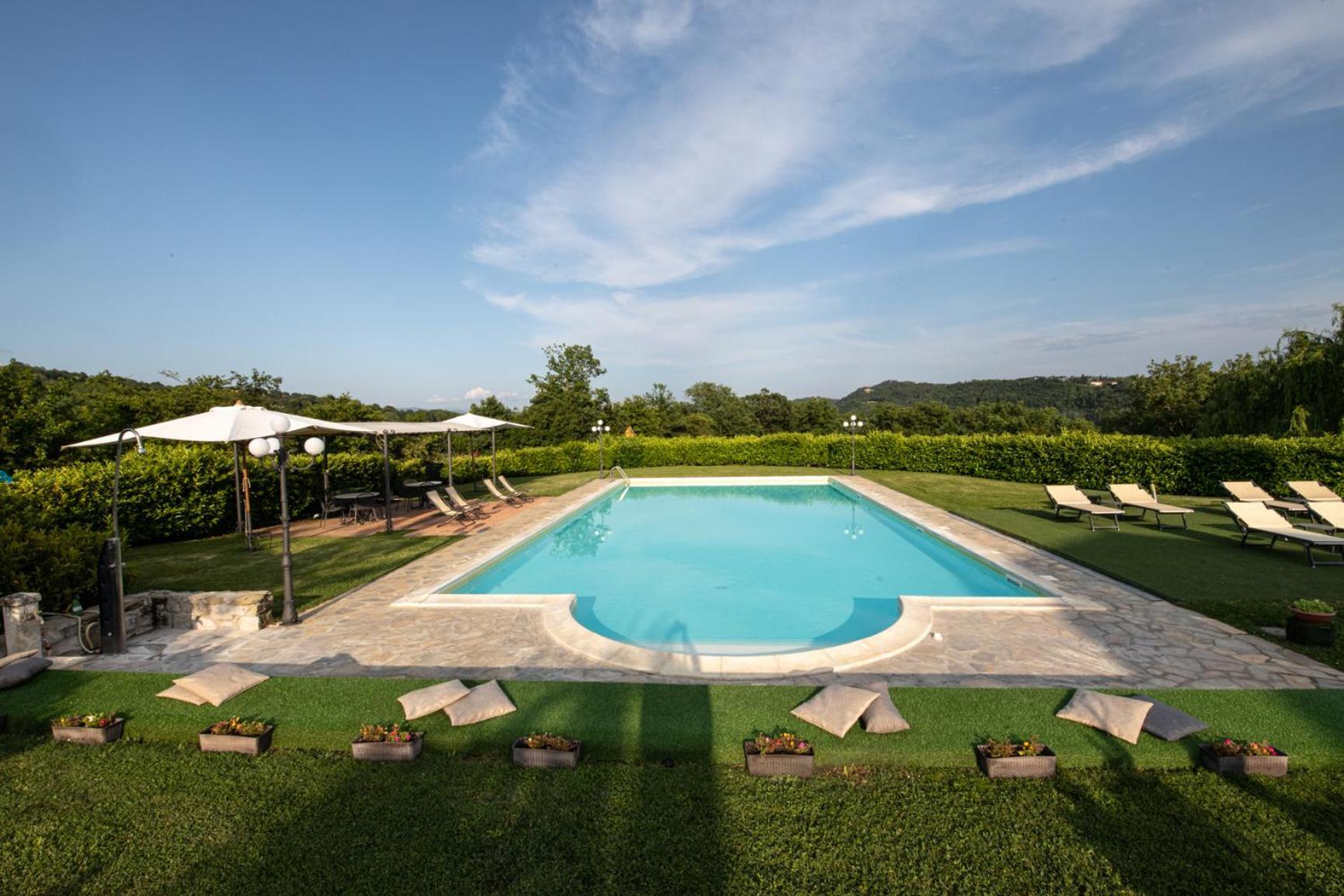 Agriturismo Il Sasso 安吉亚里 外观 照片