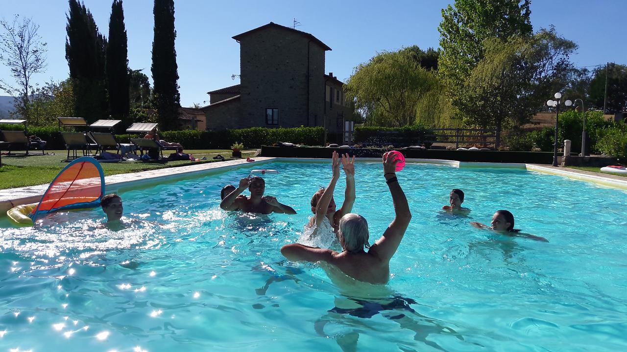 Agriturismo Il Sasso 安吉亚里 外观 照片